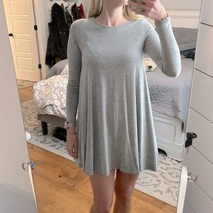 XS long sleeve Grey Dress